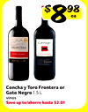 Concha y Toro Frontera or Gato Negro / vinos