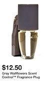 Gray Wallflowers Scent Control™ Fragrance Plug