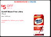 IN-WAREHOUSE + ONLINE $5 OFF LIMIT 15 Schiff Move Free Ultra 75 ct Item 1003144 Available for delivery at a higher Move price. Free - ULTRA 3X TRIPLE ACTION - - - - - - ...