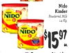 Nido Kinder - NIDO Powdered Milk 24 Kg NIDO - $15 97 EA.