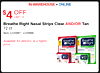 IN-WAREHOUSE + ONLINE $4 OFF LIMIT 15 Breathe Right Nasal Strips Clear AND/OR Tan 72 ct Item 1220987, 1220988 Breathe Available for delivery at a higher Breathe N 9 Right Right price. - - - - - - - - - Breathe - - Breathe = Right -