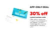 APP-ONLY DEAL BEACON TRAVEL AGENCY 30% off Jill Summers custom business cards. Offer valid in store only. Coupon only available on the Staples Connect™ mobile app and must be presented at checkout. Limit 1.