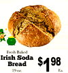 Fresh Baked Irish Soda Bread 19 oz.