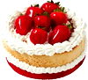 Flan de Fresa 10 in