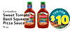 Contadina TEN FOR Sweet Tomato dina Contadina - - - Pizza Sauce $10 15 OZ.