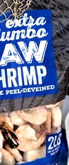 Extra Jumbo Raw EZ Peel Shrimp or Large Cooked Shrimp