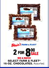 SELECT FARM & FLEET 16-OZ. CHOCOLATE