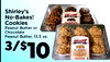 Shirley's No-Bakes! Cookies Peanut Butter or Chocolate Peanut Butter, 13.5 oz. 3/$10