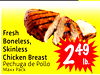 Fresh Boneless, Skinless Chicken Breast