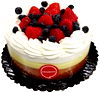 Fresh Red, White & Blue Boston Crème Pie