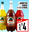 JARRITOS SODAS 1-1/2 LITROS ARRITOS JARRITOS SALE TAMARIND adidas - 3 PZ $4