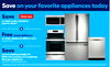 Save on select major appliance special values?