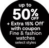 Fine & fashion watches