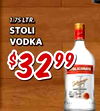 1.75 LTR. STOLI VODKA $