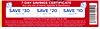 Savings Certificate