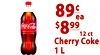 ea $899 12 ct Cherry Coke 1L