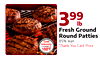 Fresh Ground Round Patties