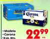 ... - Model 18 Especia Extra Modelo 22 99 Corona ea. 18 pk. Btls.
