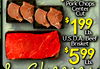 Pork Chops Center Cut $ 199 Lb. U.S.D.A. Beef Brisket $599 $ Lb.