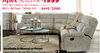 Apex ON SALE FOR $1999
6-PC RECLINING SECTIONAL 880604
REG. RETAIL $3999.95 SAVE $2000
Available in Manual or Power
Upgrade to Power Reclining Sectional for $2299