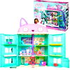 Gabby's Dollhouse, Purrfect Dollhouse 2-Foot Tall Playset with Sounds, 15 Pieces
