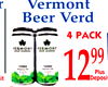 9
sit
16
1299
Plus
Deposit
Excalibu
r
Vermont
Beer Verd
4 PACK