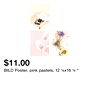 BILD Poster, pink pastels, 12 ¼x16 ¼ "