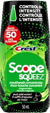 Paste & Mouthwash 3.5 oz. Crest Premium Toothpaste or 1.69 oz. Scope Squeez Mouthwash Concentrate