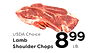 USDA Choice Lamb Shoulder Chops 899 LB.