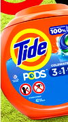 select Tide Pods 42-ct. laundry detergent pacs