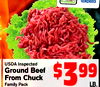 THE QR CODE USDA Inspected Ground Beef $3 99 From Chuck Family Pack LB.