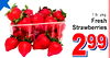 1 lb. pkg. Fresh Strawberries E 299