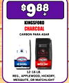 $988 KINGSFORD CHARCOAL CARBON PARA ASAR - ... - KINGSFORD KINGSFORD - - - - THE ORIGINAL MATCH LIGHT 12-16 LB. REG., APPLEWOOD, HICKORY, MESQUITE, OR MATCHLIGHT