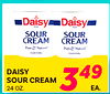 Daisy® - Daisy - SOUR SOUR CREAM CREAM Pure Natural Pure DAISY SOUR CREAM ??. 24 OZ. 349