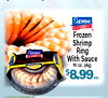Supreme CHOICE Frozen Shrimp Ring With Sauce - - - 16 oz. pkg.