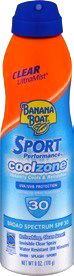 Banana Boat or Hawaiian Tropic Sun Care