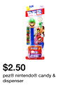 pez® nintendo® candy & dispenser