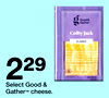 Select Good & Gather™ cheese