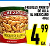 FRIJOLES PRINTO DE OLLA EL MEXICANO EL MEXICANO 40oz 99 FRIJOLES DE LA OLLA PINTO BEANS MIT WT PESO METO 4