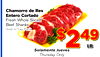 Fresh Whole Sliced Beef Shanks