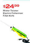 Mister Twister Electric Fisherman Fillet Knife