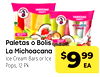 Paletas o Bolis La Michoacana