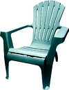 Plastic Adirondack Chair