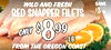 SAVE WILD AND FRESH RED SNAPPER FILETS ONLY $ 899 -LB FROM THE OREGON COAST