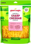 Giant Eagle Shredded Cheese