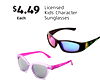 Licensed Kids' Character Sunglasses