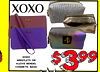XOXO
WRISTLETS OR
ALEXIS BENDEL
COSMETIC BAGS