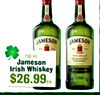 JAMESON JAMESON - - 750 ml Jameson - - - Irish Whiskey