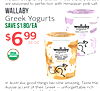 - are seasoned TOTALS to perfection with 1990 Himalayan pink - and salt. WALLABY Greek Yogurts - - SAVE $1.80/EA wallaby organic $699 OZ ONFAT GURT PLAIN wallaby organic USDA AUSSIE GREEK STYLE ORGANIC WHOLE MiLK YOGURT VANILLA BEAN - | In Australia, good