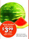 Whole Seedless Watermelon